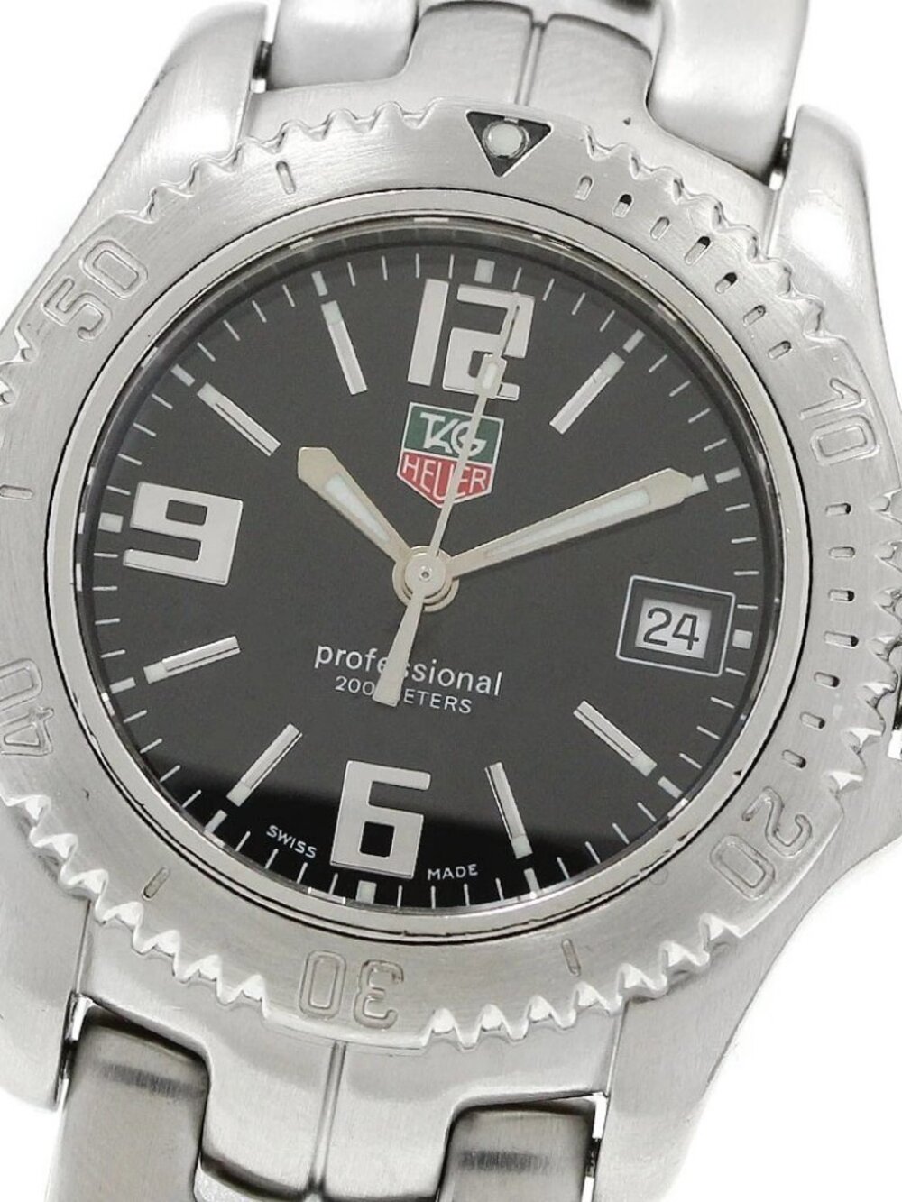 TAG HEUER Link WT1310 Date Black Dial Quartz Ladies Watch